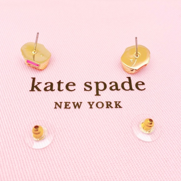 kate spade Jewelry Kate Spade Cupcake Goldtone Stud Earrings Nwot Dust Bag Included Poshmark